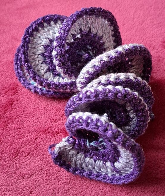Handcrafted Crocheted Wind Spinners - Colorful and Mesmerizing - Image 3