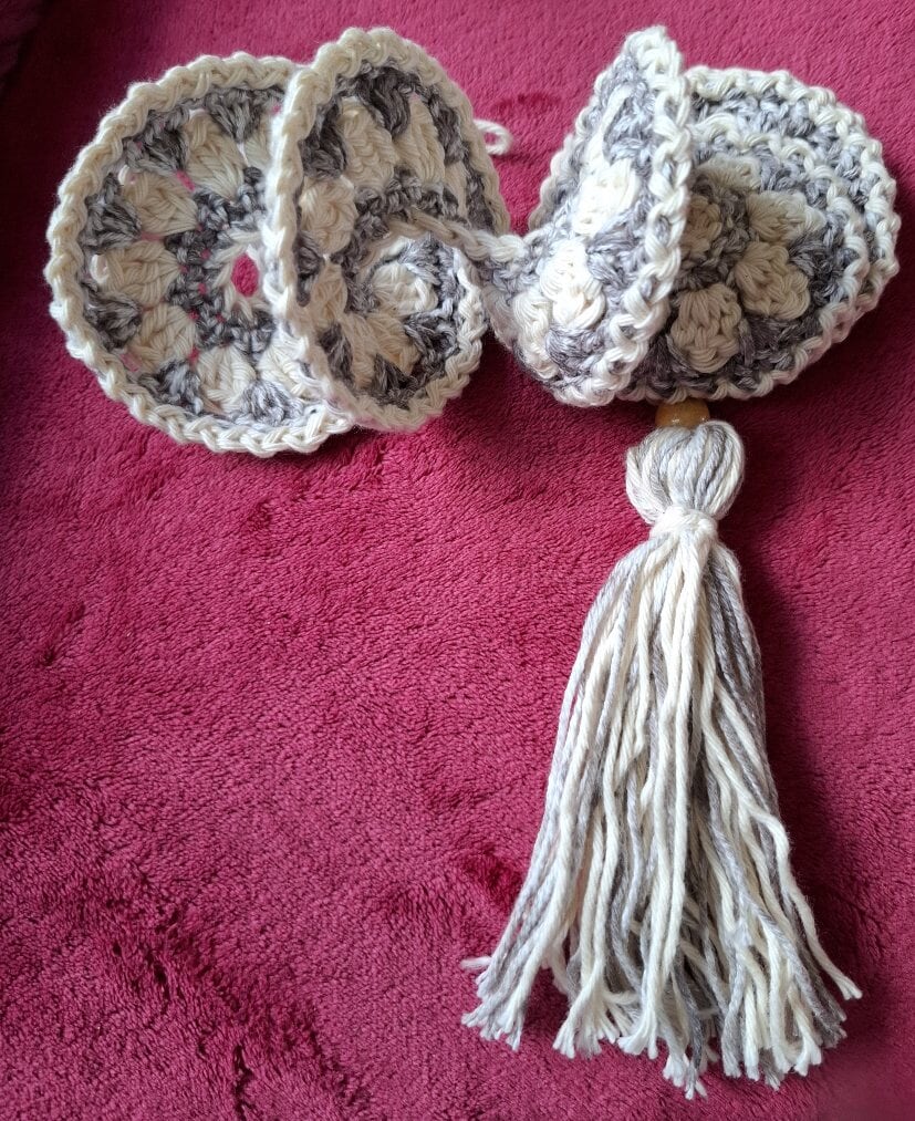 Handcrafted Crocheted Wind Spinners - Colorful and Mesmerizing - Image 5