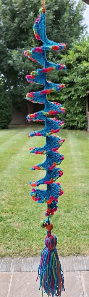 Handcrafted Crocheted Wind Spinners - Colorful and Mesmerizing - Image 9