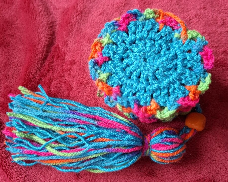 Handcrafted Crocheted Wind Spinners - Colorful and Mesmerizing