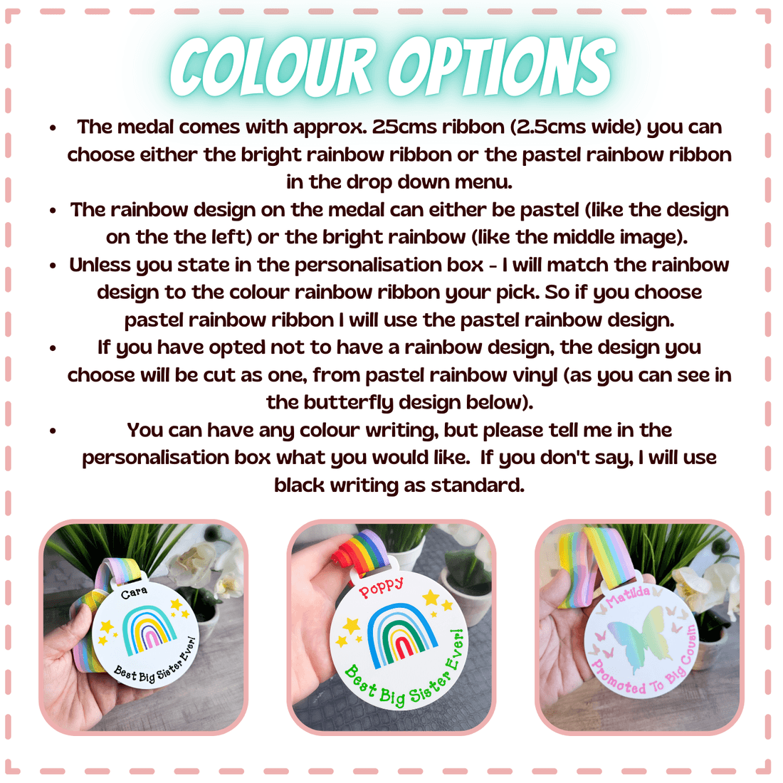 Personalised Graduation Medal for Preschool Graduation gift for son - Image 3