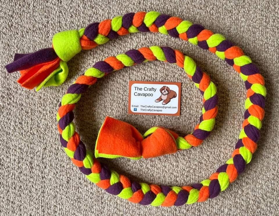 Handcrafted tug rope for dogs!! (XL size)