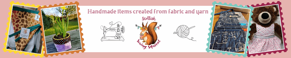 Scottish Sewing Squirrel 💛