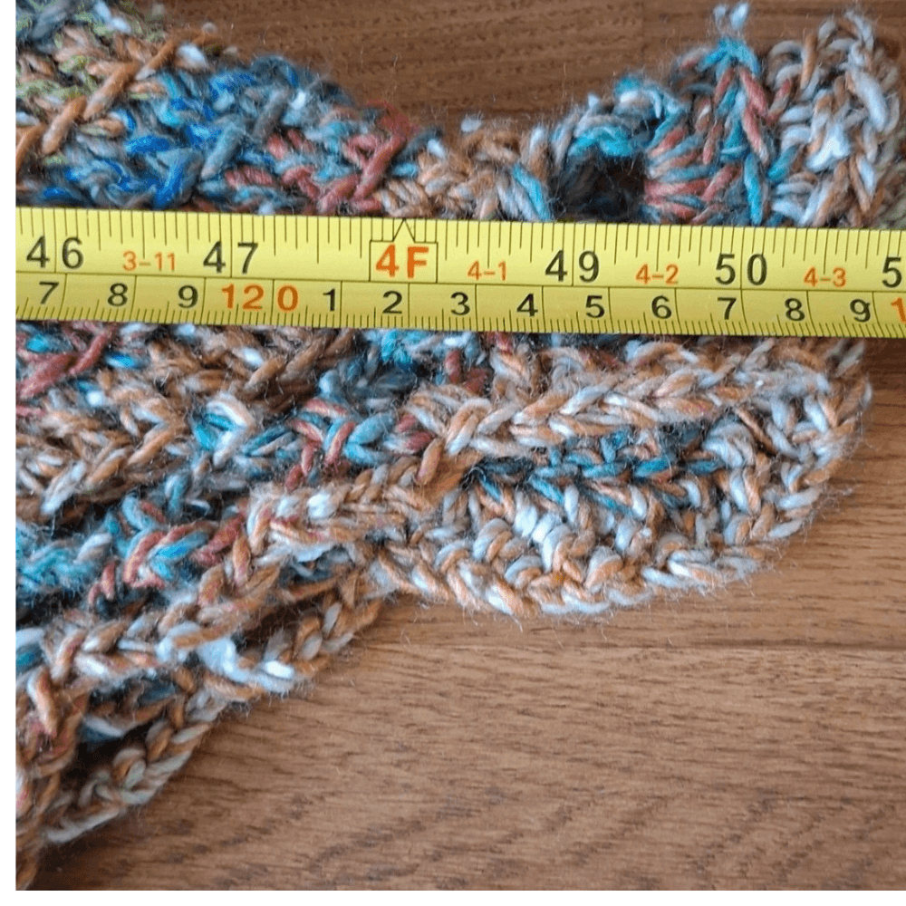 Soft Acrylic Yarn Poncho for Charity - One Size - Image 5