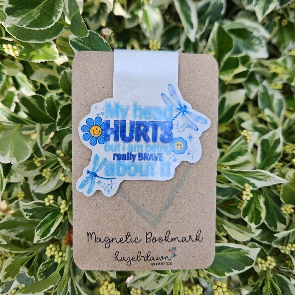 My Head Hurts Chronic Illness Bookmark