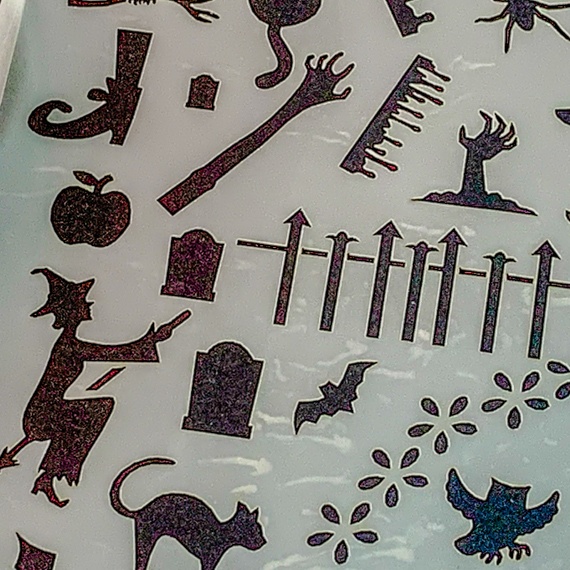 Magical Creatures Journal Stencil, Mythical wizardry Craft Stencil, Dragons, Fairies, witches, Pegasus, bats, cats, fairy, mermaids