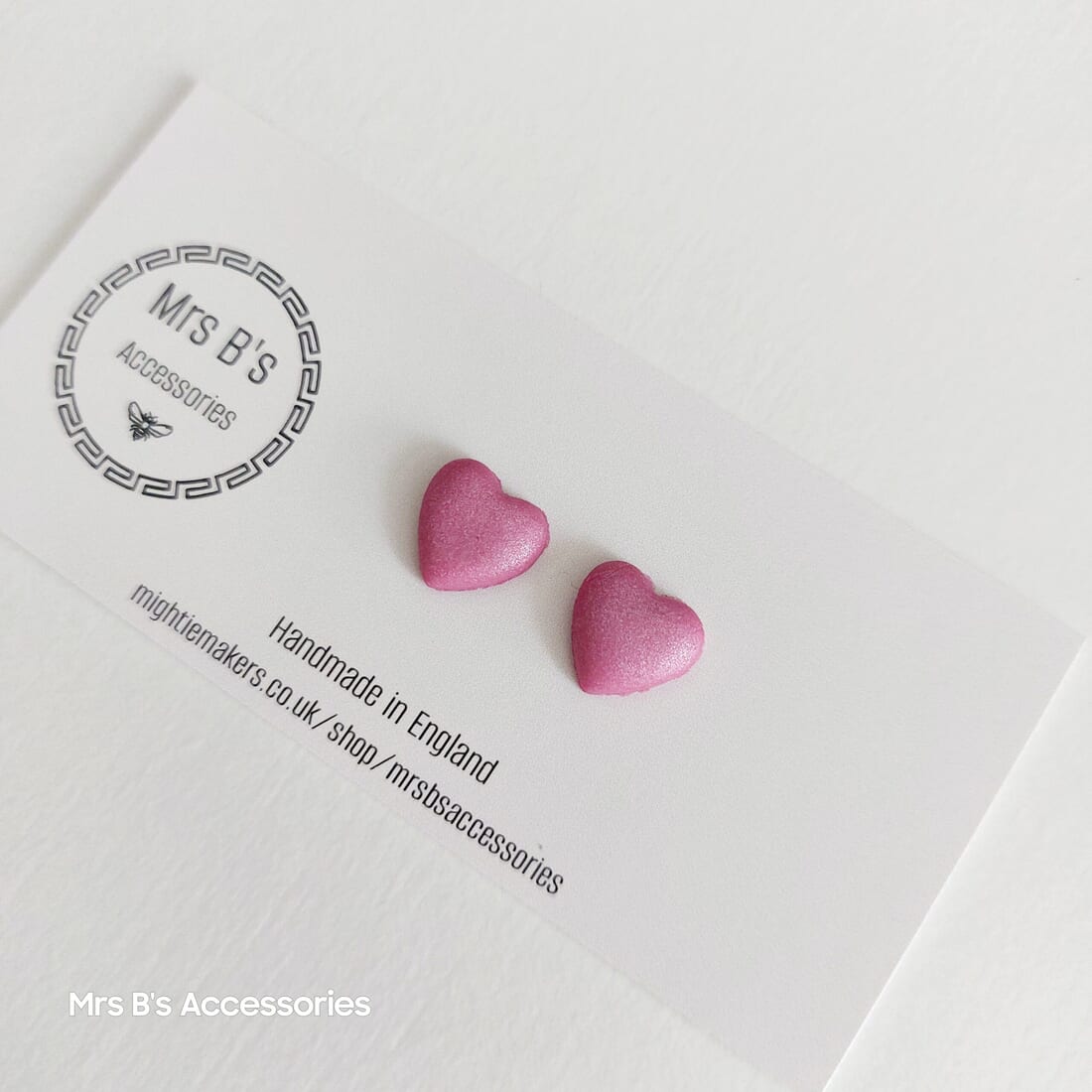 Polymer clay studs - Image 3