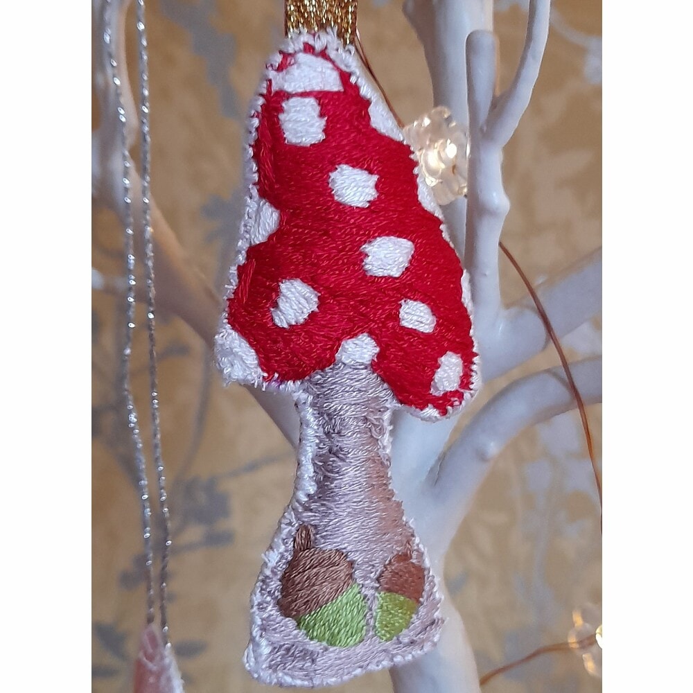 Hanging Toadstool, Autumn Decoration
