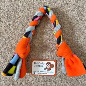 Handcrafted tug rope for dogs! (medium size)
