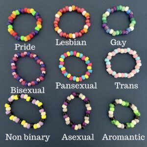 Pride Flags Beaded Bracelet
