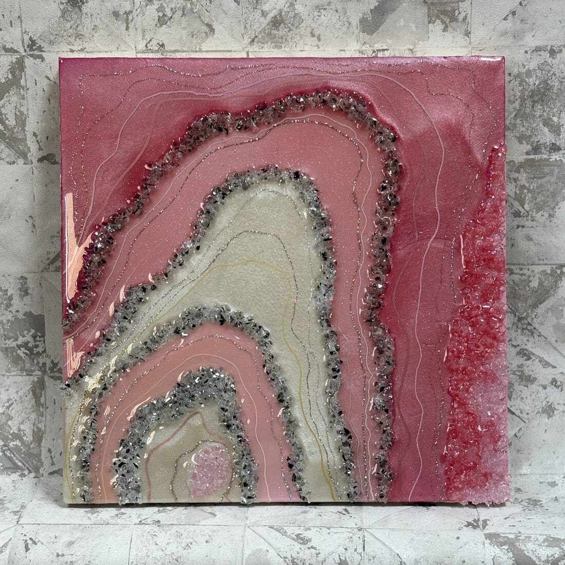 Pink Geode Artwork