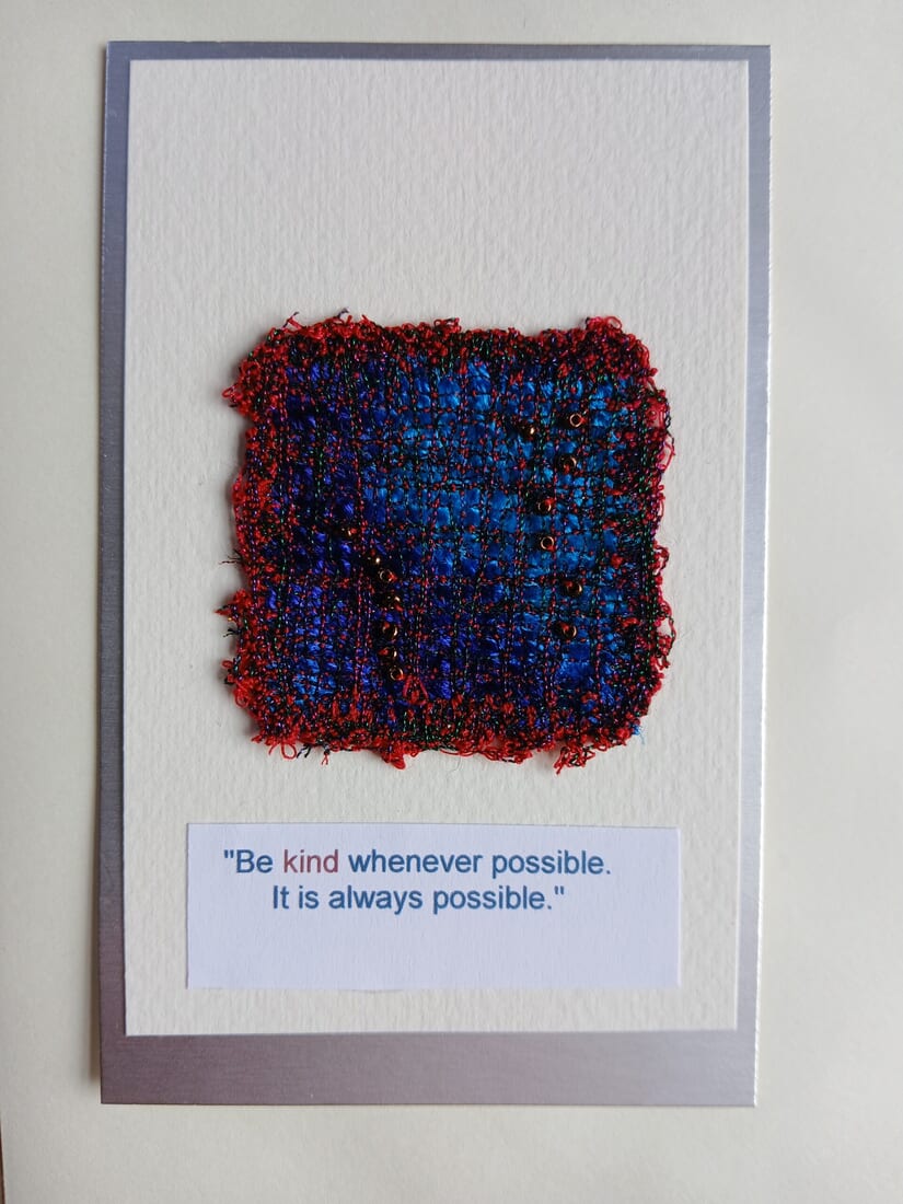 Christmas kindness gift. Felt lavender filled Christmas pudding. All proceeds to The Stroke Association - Image 4