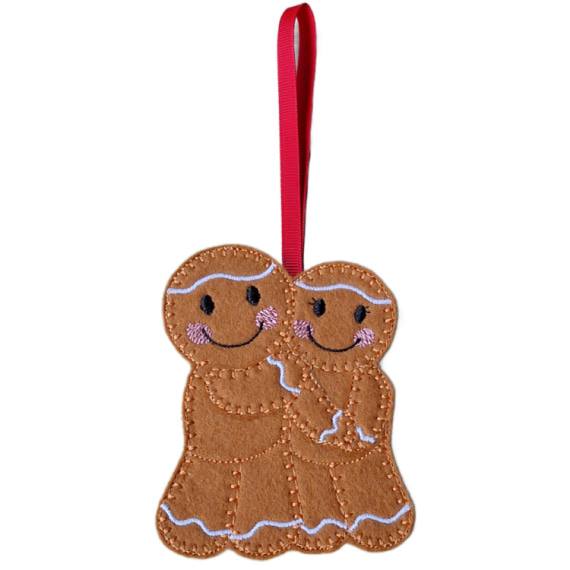 Gingerbread Sweethearts – Couple in Love - Image 3