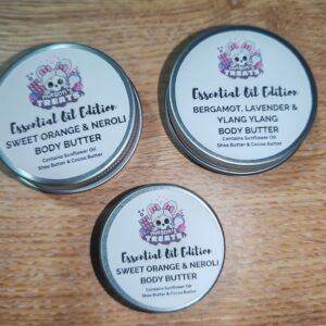 Relaxing Body Butter made using Essential Oil Blends