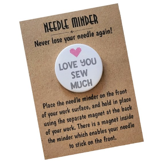Love You Sew Much Needle Minder – Keep Your Needle Safe in Style - Image 5