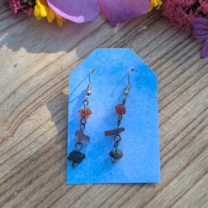 Handmade Crystal Dangle Earrings – Sparkle with Elegance