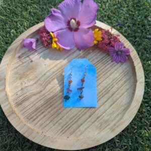 Handmade Crystal Dangle Earrings – Sparkle with Elegance