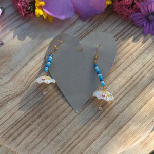 Unique Handmade Umbrella Earrings for Fashionable Statements