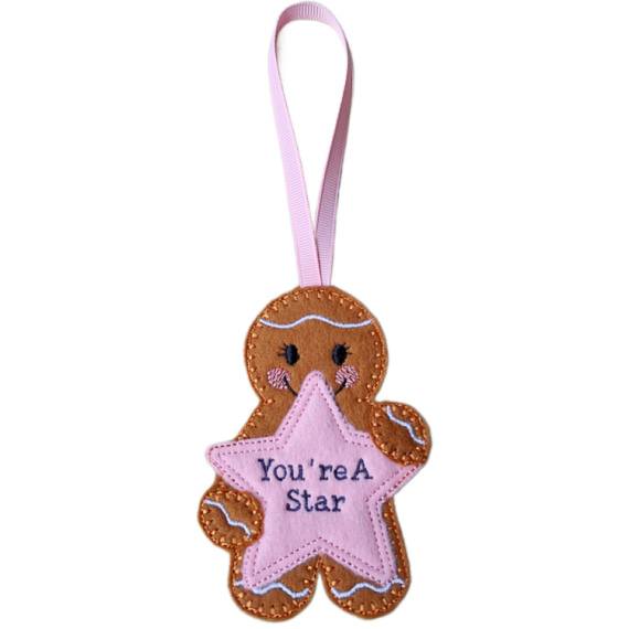 Star Gingerbread Character - Personalised Gift Idea - Image 4