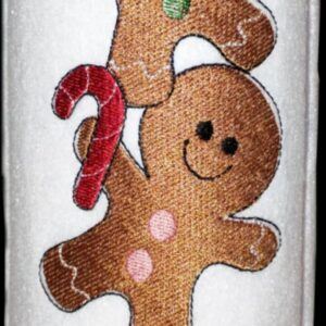 Custom Machine Embroidered Bottle/Pringle Tube Cover