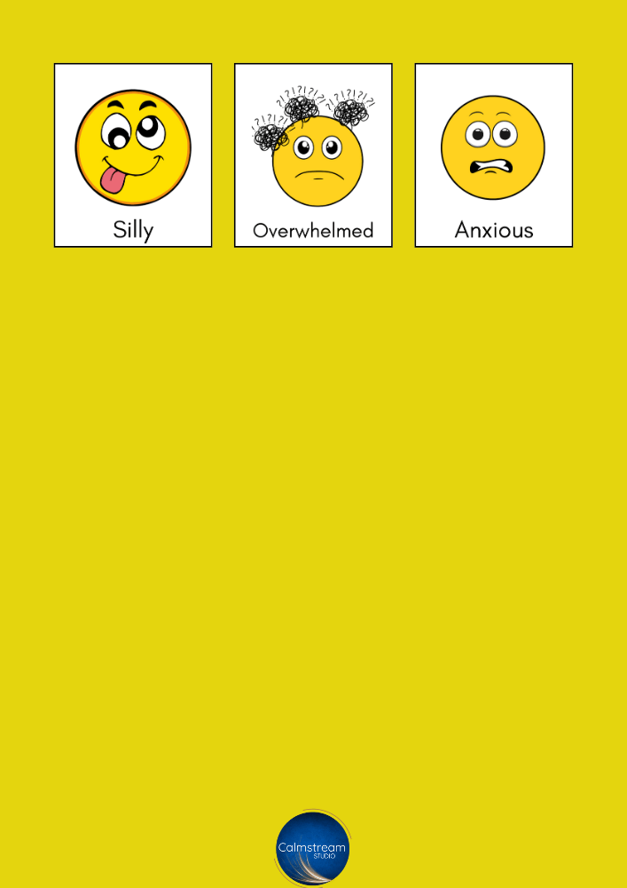 Interactive A4 Sublimated Metal Emotion Board for Emotional Awareness - Image 7
