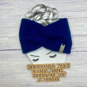 Medium Weight Machine-Knitted Twisted Headwrap