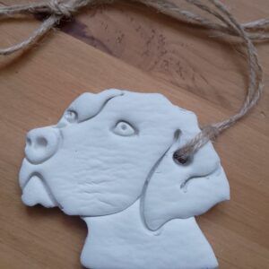 Labrador Shaped Clay Hanging Oil Diffuser – Eco-Friendly Ideal Dog lover gift