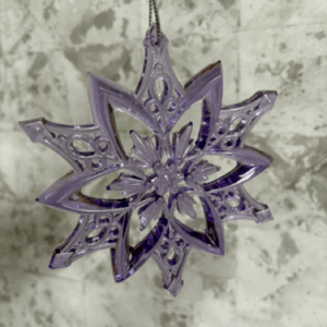Christmas Snowflake Flower Tree Decorations