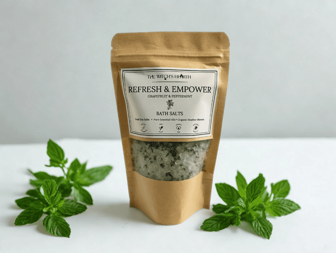 Refresh & Empower Mineral Bath Salts - Grapefruit & Peppermint