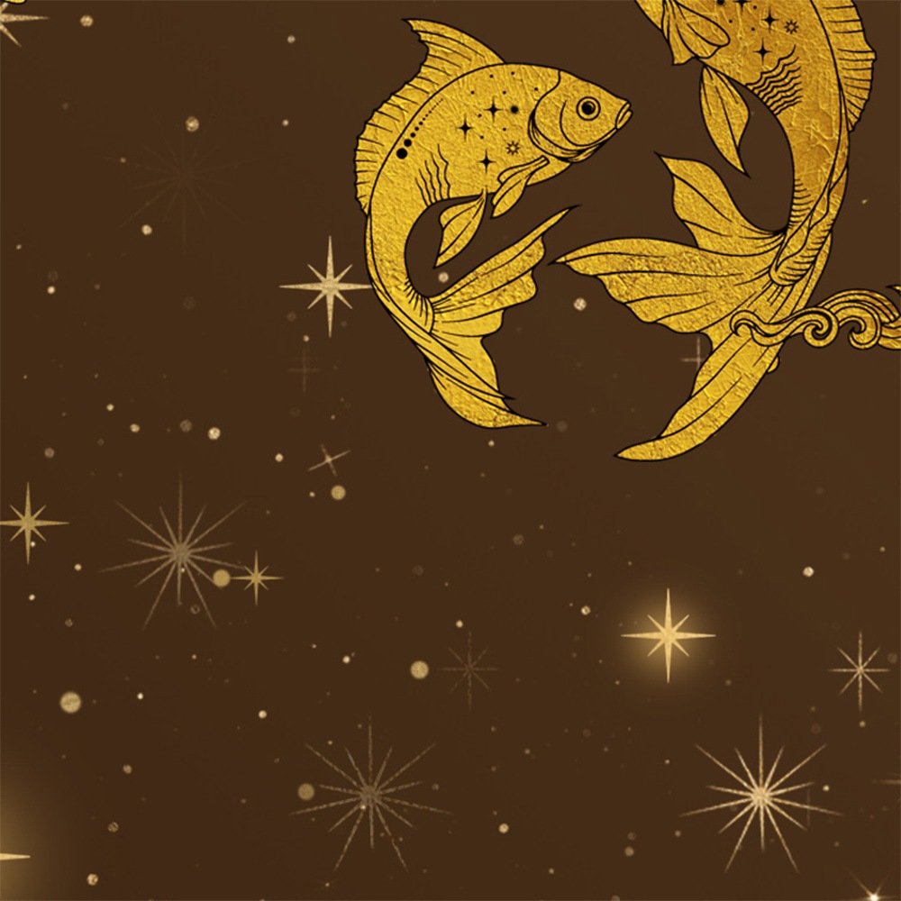 'Chocolate Caramel' Astrology Chart Art Print or Acrylic Block - Image 3