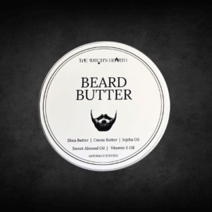 Organic Unscented Beard Butter with Cocoa Butter and Shea Butter – 65g Tin