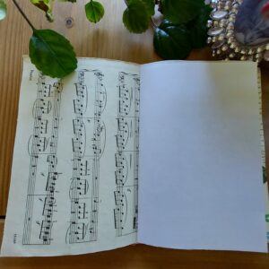 Handmade Journal or Notebook with Iridescent Shimmer Cover – 116 pages