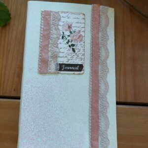 Handmade Journal or Notebook with Iridescent Shimmer Cover – 116 pages