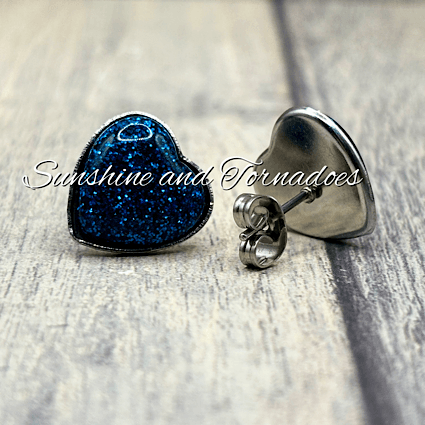 ✨ Midnight Sparkle Heart Jewellery Set ✨ - Image 6