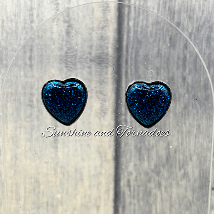 ✨ Midnight Sparkle Heart Jewellery Set ✨ - Image 4