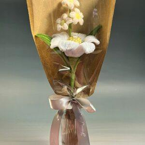 Chocolate Flower Bouquet with Large Lily