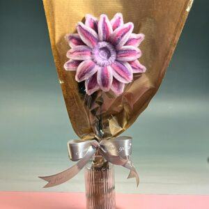 Wrapped Large Single Stem Daisy