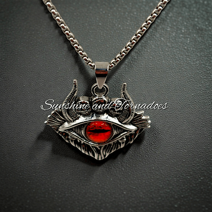 Mystic Eye Pendant Necklace – Dark, Powerful & Unforgettable. - Image 3