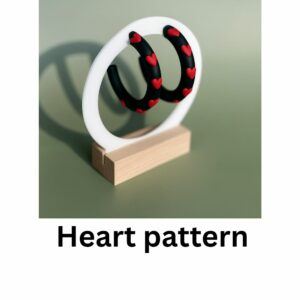 The Loopscape Collection transforms classic hoop earrings into joyful, custom-made statements. Handmade in Sheffield using lightweight polymer clay, these hoops are designed for comfort, creativity and confidence. Choose your colour, pattern and size to create earrings that reflect your mood, personality and style. Inspired by the dopamine dressing movement, Loopscape hoops celebrate expressive jewellery that feels good to wear. Whether you prefer calm neutrals, pastel swirls, playful stripes, bold hearts or retro florals, each pair is made to order with care and attention to detail. Perfect for everyday wear, gifting or festival styling, Loopscape hoops combine slow fashion values with modern, feel-good design.