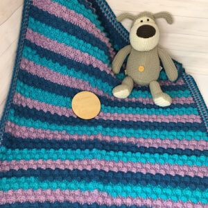 Crocheted Bobble Baby/Toddler Blanket