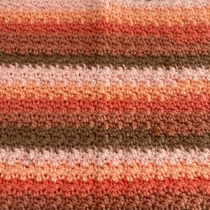 Chunky Handmade Crochet Baby Blanket / Wheelchair Lap Blanket