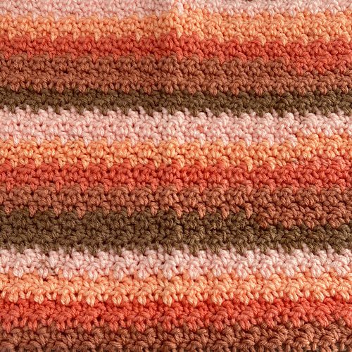Chunky Handmade Crochet Baby Blanket / Wheelchair Lap Blanket - Image 2