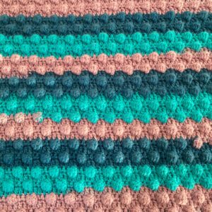 Crocheted Bobble Baby/Toddler Blanket