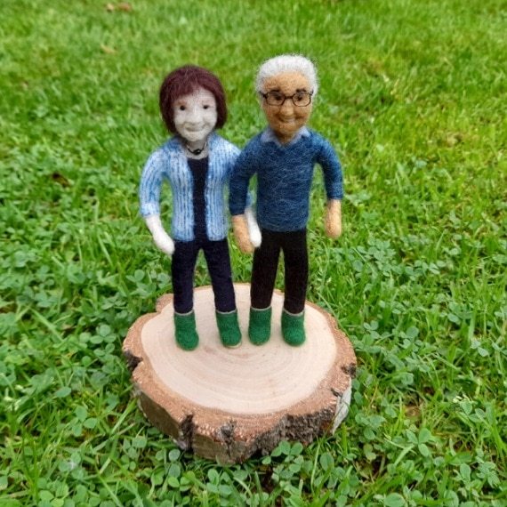 Custom Needlefelt Cake Topper - Image 5