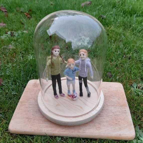 Custom Needlefelt Cake Topper - Image 6