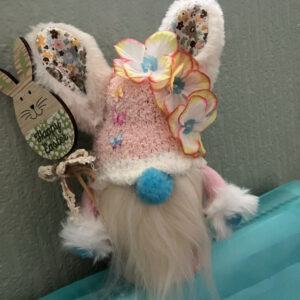 Ezra-The Easter Bunny Gift Gonk. Medium Decorative Seasonal Gift. Collectible Art Doll Ornament.