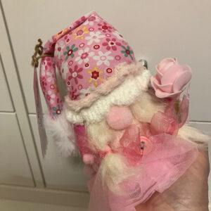 Flora -The Flower Girl Gonk. Mini-Presentation Gift Gonk. Collectible Art Doll Ornamental Decoration