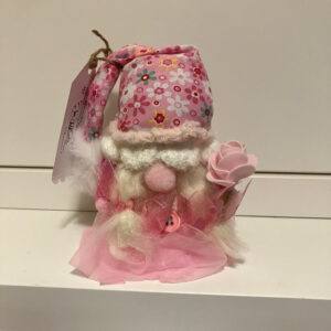 Flora -The Flower Girl Gonk. Mini-Presentation Gift Gonk. Collectible Art Doll Ornamental Decoration