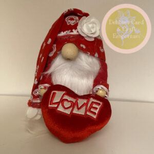 Romeo- The Valentine Gift Gonk. Medium Decorative Novelty Gift. Collectible Art Doll Ornament.