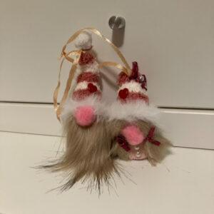 Bodkin & Maggie -The Lovers Gift Gonks. Hanging Dangle Decorations.